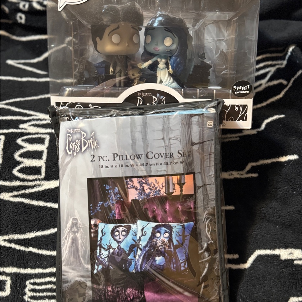 Funko Pop! Moment: Victor and Emily Spirit Halloween Exclusive Plus Pillow Cases